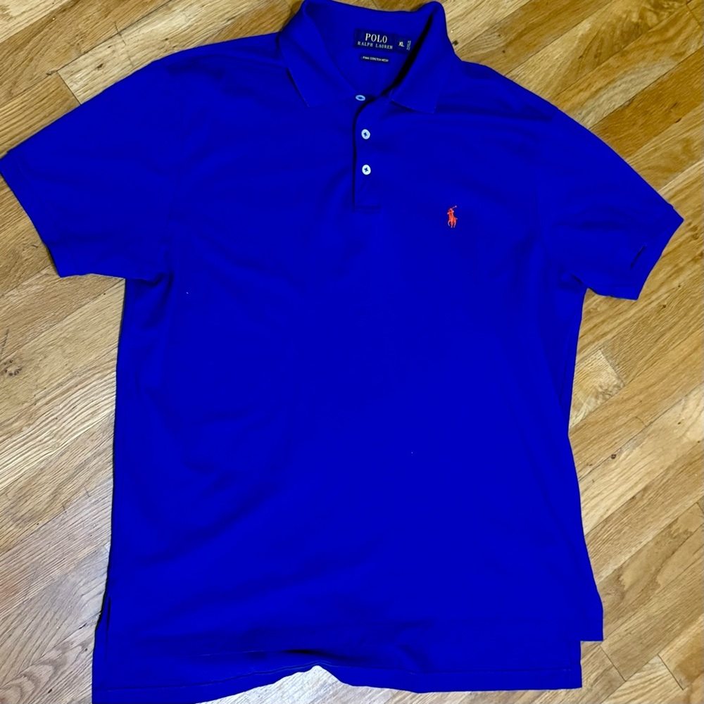 Polo by Ralph Lauren Men's Blue Polo